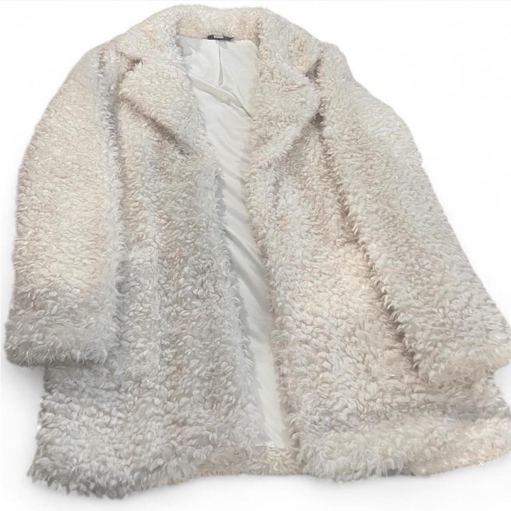 FAVLUX Cream Teddy Jacket